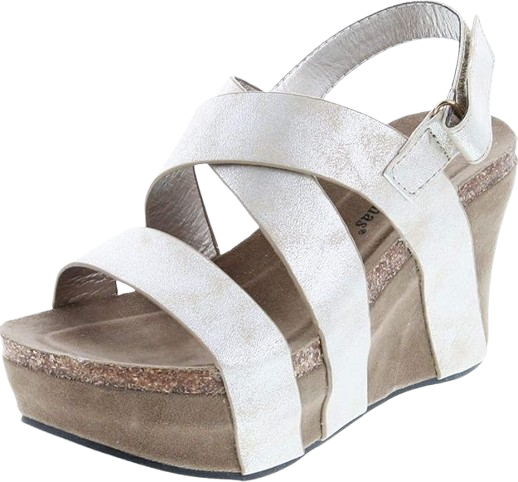 white sandals with heels